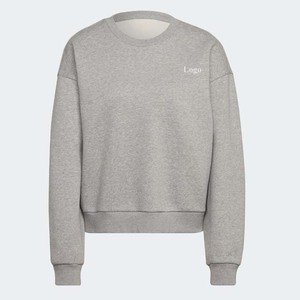 Sudaderas con capucha de gran tamaño de punto sólido informal para mujer, sudadera de moda personalizada para invierno, sudadera gruesa, ropa - Product Image 6