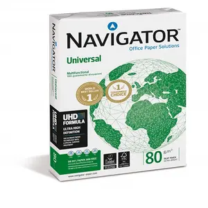 नेविगेटर कॉपी पेपर 5 रीम्स प्रति बॉक्स - डिस्काउंट बिक्री ए4 नेविगेटर 80 जीएसएम 75 जीएसएम 70 जीएसएम 500 शीट