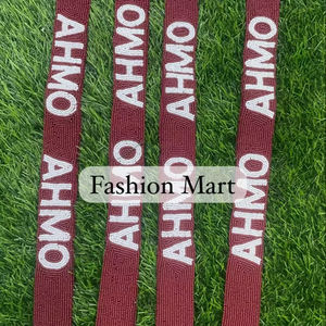 Correa de Mano con Cuentas Hechas a Mano para el Día del Partido, Correa Cruzada Personalizada para Equipos Deportivos, Ecológica, de 48 Pulgadas, Venta al Por Mayor - Product Image 2