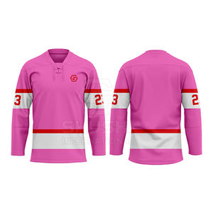 Meilleur design 2025, créez votre propre maillot de hockey sur glace d'équipe, qualité professionnelle, imperméable, 100% polyester - Product Image 6