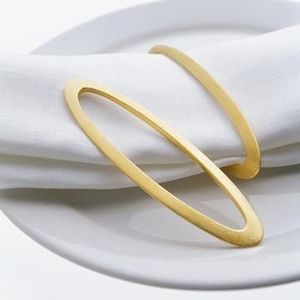 แหวนรองผ้าเช็ดปากโลหะแบบดั้งเดิม หรูหราสไตล์ชาติพันธุ์ สำหรับตกแต่งโต๊ะอาหารงานแต่งงาน  สง่างาม ดูดี มีเอกลักษณ์  งานศิลปะมรดกทางวัฒนธรรม - Product Image 1