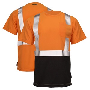 Vente en gros de haute qualité à manches longues Hi VI haute visibilité Logo personnalisé Chemise de sécurité de qualité supérieure pour hommes - Product Image 4