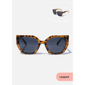 Occhiali da Vista Alla Moda con Stampa Leopardata, Montatura Leggera Quadrata in Oro Trasparente, Effetto Tartaruga Rosa, Lenti Alla Moda UV400 - Product Image 2