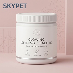 Suplemento recomendado por veterinarios <span class=keywords><strong>para</strong></span> la piel y el pelaje del perro, <span class=keywords><strong>para</strong></span> alivio <span class=keywords><strong>de</strong></span> alergias, apoyo <span class=keywords><strong>para</strong></span> un pelaje brillante, Omega 3 6 9, masticables suaves, fabricante OEM a granel - Product Image 1