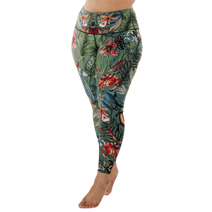 Nuevas mallas de Yoga con estampado de pulgar verde personalizado, transpirables, de cintura alta, nuevas y ecológicas, ropa activa, mallas de gimnasio a la moda para mujer - Product Image 1