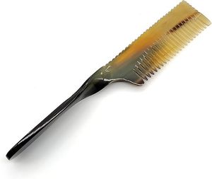 Handmade Natural Buffalo Cow and Ox Horn Comb Nautical Style Carved Raw Technique <b>Hair</b> and <b>Scalp</b> <b>Massager</b> - Product Image 5