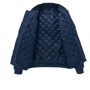 Venta caliente Oem Custom Bomber Chaquetas Hombres Ropa informal Hombres Bomber Jacket Hecho en Pakistán Tela genuina Bomber Chaquetas para hombres - Product Image 6