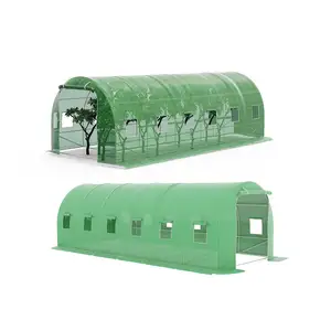 3x2*2 Factory Directly Provide tunnel green houseBackyard Outdoor Plastic Frames Portable Garden Tunnel Home Use Small Walk In P