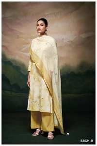 Salwar Kameez de Algodón Premium al por Mayor, Estampado y Bordado Ganga Meela Mal, para Mujer, Ropa de Fiesta India y Pakistaní, para Todas las Temporadas - Product Image 2