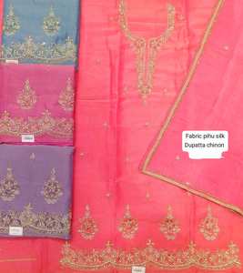 Trajes DE TRABAJO Chionan hermosos bordados a mano sin costuras de diseñador moderno para estilo de fiesta de moda india - Product Image 1