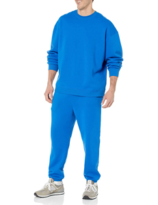 Ensemble survêtement homme en polaire à col montant, respirant, séchage rapide, anti-plis, personnalisé 100% polyester - Product Image 1