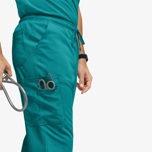 Nuevo estilo Hospital Wear Jogger Pants 2025 Hombres Uniforme médico Scrubs Jogger Multi Pocket Pants Pantalón para hospital - Product Image 3