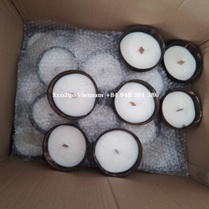 Vela de coco de alta calidad, cuenco para cuenco, vela de coco, hecho en Vietnam, 100% - Product Image 5