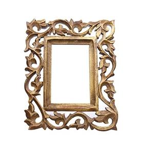 Cadre Photo en bois noir Antique poli fait à la main, Table de fabricant, cadre Photo décoratif en bois de mangue - Product Image 3