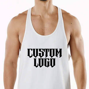 Durable <b>Men</b> <b>Gym</b> Stringer <b>Vest</b> Moisture-Wicking Sleeveless Top Perfect For <b>Gym</b> And Training - Product Image 5
