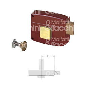 DOOR <b>LOCK</b> apply 2 turns detached <b>cylinder</b> internal knob - Product Image 1