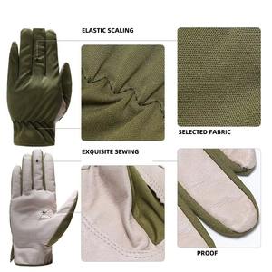 Guantes de montaje para hombre de alta calidad Guantes térmicos transpirables Estilo único Transpirable Liso teñido Patrón sólido Guantes - Product Image 6