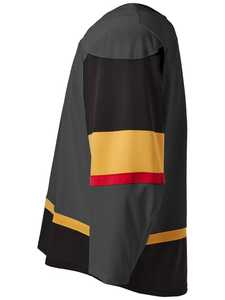 เสื้อกีฬาฮ็อกกี้น้ำแข็ง-ผ้าสแปนเด็กซ์/ ผ้าฝ้ายเป็นมิตรกับสิ่งแวดล้อมแห้งเร็วระบายอากาศใส่สบายโลโก้ตามสั่งสี - Product Image 6