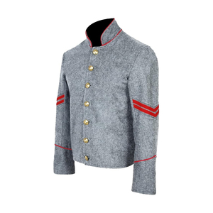 Chaquetas de lana de reenactores de uniformes de soldados de la Federación de la Guerra Civil de Virginia, reproducción de chaquetas de lona - Product Image 1