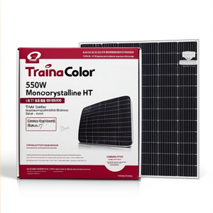 Panneau solaire monocristallin HJT noir Trina Solar 550W certifié TUV pour une efficacité élevée - Product Image 2