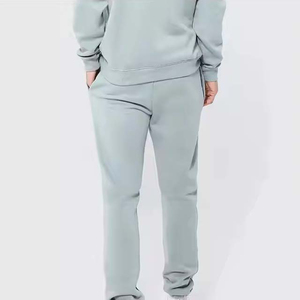 Men's Oversized Fit Hood Jogger Tracksuit Relaxed Drop Shoulder Breathable Fleece Printed Logo Casual Men's Oversized Tracksuit - Product Image 6