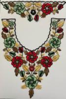Patchs de col ronds brodés sur mesure de haute qualité à coudre, appliques décoratives pour vêtements, dentelle de tissu miel pour robes, chemisiers et vêtements