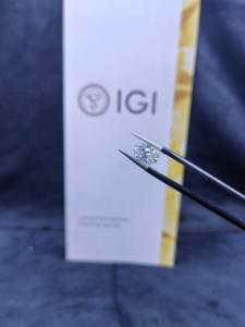 Lab Created IGI Certified Lab Grown Diamond Forma Ovalada para la fabricación de joyas Piedra preciosa Color de la claridad de la - Product Image 2