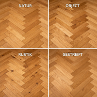Parquet en chêne mosaïque - Grade d'objets - Planche d'échecs 8mm - Design moderne - Classement de surface ABCD - Écologique - Salon - Cuisine - Salle de sport - Entrepôt