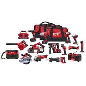 New 2695-34 for M18 20V Cordless Lithium-Ion Power <b>Tools</b> Combo <b>Kits</b> <b>Mini</b> Drill Included - Product Image 1