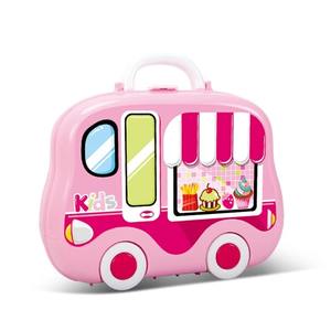 Ensemble de jeu de cuisine en plastique durable pour enfants avec ustensiles de cuisine, outils médicaux et valise de maquillage pour bébés filles et garçons de 5 à 7 ans - Product Image 1