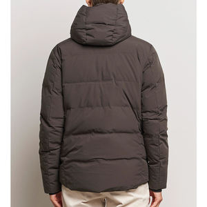 Custom Men's Winter <b>Jacket</b> Stand Thin <b>Padded</b> Bomber <b>Waterproof</b> Breathable Quick Dry 220g Puffer Outdoor Front Logo - Product Image 4