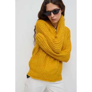 Suéter con Estampado y Cuello en V - Product Image 2