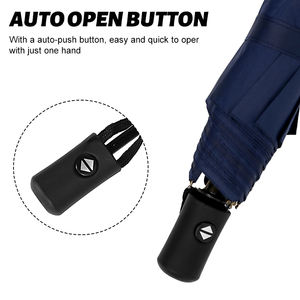 OEM publicidad personalizada al por mayor vino paraguas impresión coche logotipo regalo marca paraguas con logotipo - Product Image 3