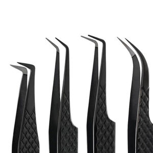 Pinces à épiler en acier inoxydable de précision de qualité supérieure avec pointe pointue, disponibles dans notre centre. - Product Image 3