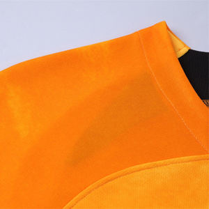Maillot de football respirant imprimé de couleur jaune, service OEM sur mesure, maillot de football de haute qualité pour hommes - Product Image 5