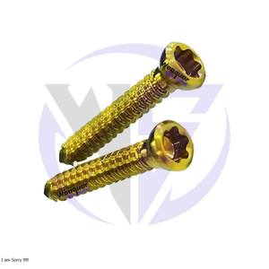 Fijación de fracturas 5 uds 1,5mm titanio Stardrive tornillos corticales cirugía ósea implantes quirúrgicos ortopédicos veterinarios para mascotas - Product Image 6