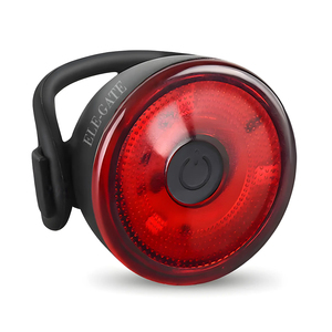 Luz LED Redonda Impermeable para Bicicleta, Luces Delanteras y Traseras de Plástico, Fácil Montaje - Product Image 1