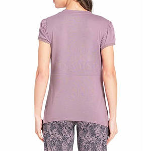 Summer Wear Outdoor Use Women T Shirts Easy Wear Soft Fabric Women T Shirts Best Selling Women T Shirt - Product Image 3