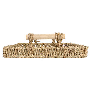 Elegante Bandeja de Servir Hecha a Mano con Hierba Marina, Fabricada en Vietnam con Calidad Premium y Precio Competitivo. - Product Image 3