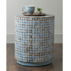 Lujosa mesa auxiliar de diseño moderno, conjunto de muebles de sala de estar con incrustaciones de cáscara de coco única, ventas directas de Vietnam al por mayor para el hogar - Product Image 2