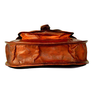 Sac à bandoulière unisexe en cuir véritable de fabrication artisanale, grand sac à bandoulière en cuir de chèvre, sac à main, sac à bandoulière imperméable de luxe - Product Image 5