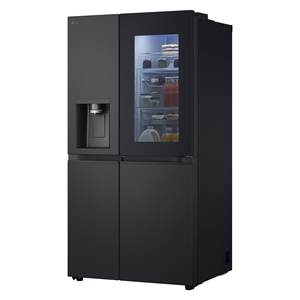 Refrigerador con Congelador de Dos Puertas INSTAVIEW GSXE91EVAD, Negro Acero, Clase D, Total No Frost, Dimensiones 913x73,5x179cm - Product Image 4