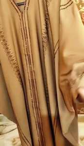 Elegante ropa musulmana tradicional para mujer Hermosa piedra Trabajo Abaya Estilo Kaftan Formal Dubai Vestidos-Modesto e islámico - Product Image 2