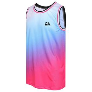 Camiseta de baloncesto de alta calidad personalizada 2025, camiseta de baloncesto impresa por sublimación, uniformes de baloncesto para hombres personalizados OEM - Product Image 1