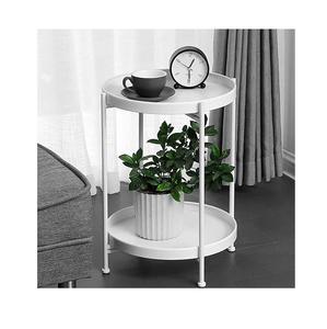 Table d'appoint élégante en métal avec forme raffinée parfaite pour les cafés, les restaurants, les appartements et les intérieurs de bureaux à domicile - Product Image 1