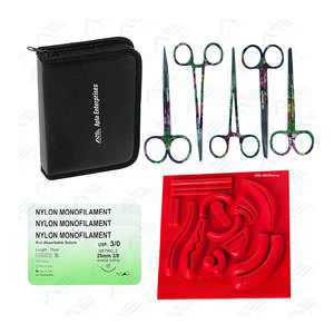 Customizable Surgical <b>Suture</b> Practice Training <b>Kit</b> Complete <b>Suture</b> Practice <b>Kit</b> for Medical Students <b>Suture</b> <b>Kit</b> Medic Instrument - Product Image 1