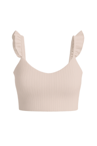 Top corto acanalado para mujer, superventas, 100% de algodón, transpirable, lavable, camiseta sin mangas informal de moda, conjuntos elegantes para ropa de mujer - Product Image 6