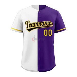 2025 nuevo estilo personalizado equipo desgaste camiseta de béisbol de alta calidad al por mayor de talla grande camisa de softbol transpirable característica para la venta - Product Image 1