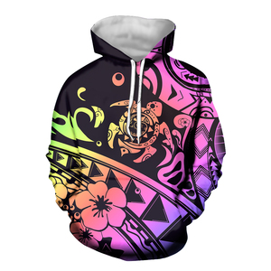 เสื้อฮู้ดดี้ผ้าฟลีซหนานุ่มสำหรับผู้หญิง พิมพ์ลายดิจิทัล ทรงโอเวอร์ไซส์ ผ้าฝ้าย 100% ซักแบบสโตนวอช สำหรับฤดูหนาว สไตล์สตรีทแวร์ - Product Image 4