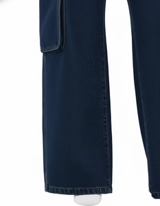 Pantalones Cargo Vaqueros Impermeables y Cortavientos para Mujer, Talla Grande, Transpirables, Cómodos, con Múltiples Bolsillos, de Mezclilla de Algodón, Largos, OEM - Product Image 4